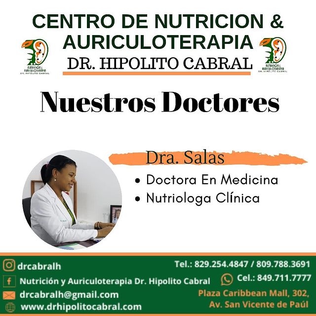 Nutriciòn y Auriculoterapia Dr. Hipòlito Cabral